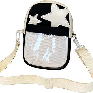 Trendy Black Ita Bag Crossbody with Adjustable Straps - Perfect for Pin Lovers